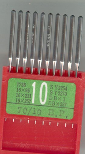 Overlocking Needles 70/10 Ballpoint (Pkt10)