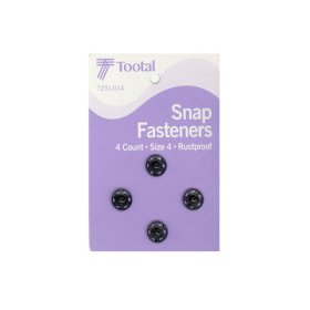 Snap Fastener 13mm Black