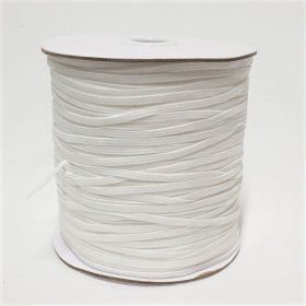 Knitted Elastic 3mm White Full Roll 320m