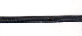 Knitted Elastic 6mm Black