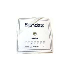 25mm Hook White