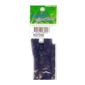 Zip Fastener, 25cm Navy Zip Fastener, 25cm Navy