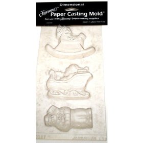 Paper Mould Snowman / Sleigh