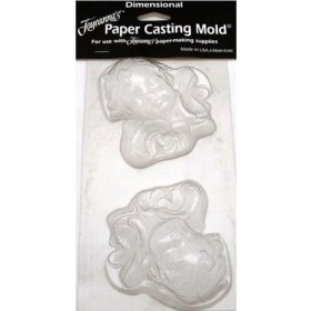 Paper Mould Victorian Cherub