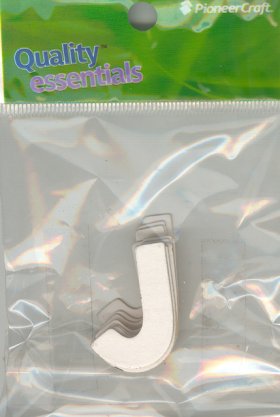 Set Small Alphabet (J)10 piece Size 33mm x 20mm Set Small Alphabet (J)10 piece Size 33mm x 20mm