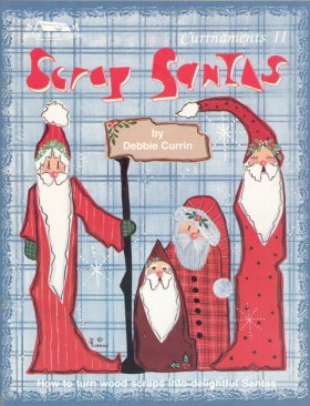 Currnaments Scrap Santas Currnaments Scrap Santas