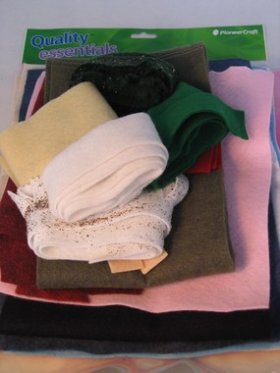 Felt Scraps 225grams