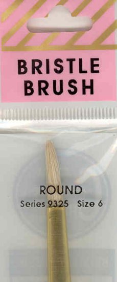 (image for) Crafters Choice White Bristle Round 6