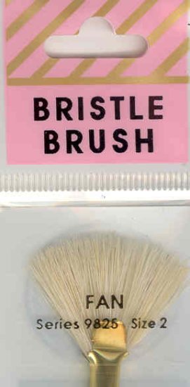 (image for) Crafters Choice White Bristle Fan 2