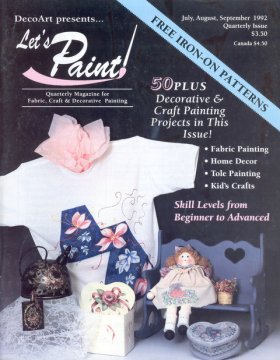 Lets Paint, July, August, September 1992 Quarterly Issue Lets Paint, July, August, September 1992 Quarterly Issue