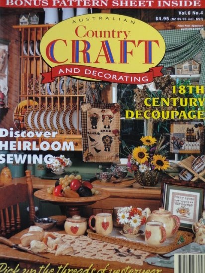 (image for) Australian Country Craft & Decorating Vol 6 No 4