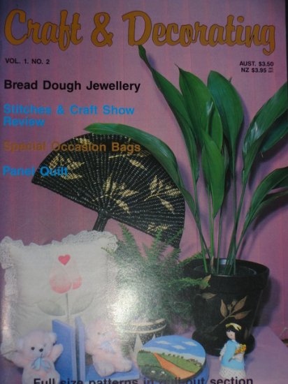 (image for) Craft & Decorating 1988 Volume 1 No2