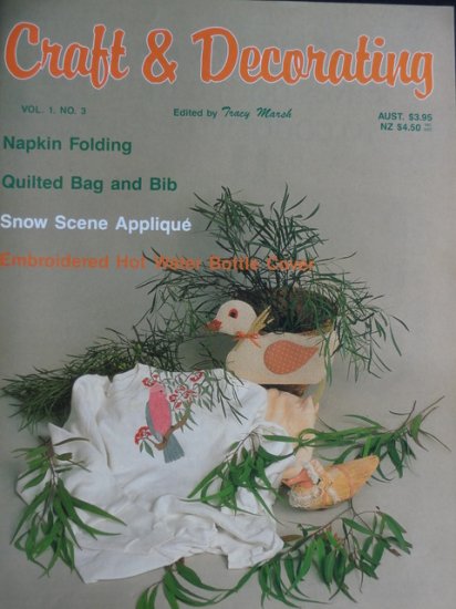 (image for) Craft & Decorating 1988 Volume 1 No3