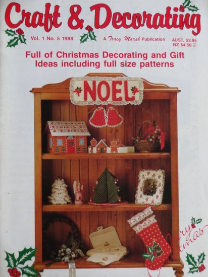 (image for) Craft & Decorating 1988 Volume 1 No5