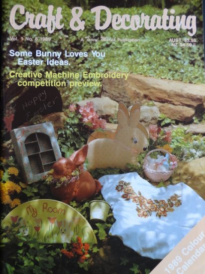 (image for) Craft & Decorating 1989 Volume 1 No6