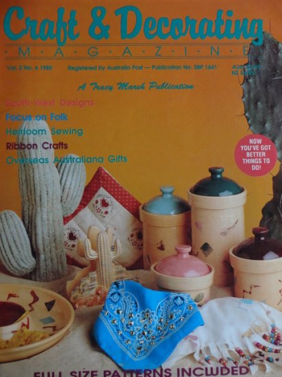 (image for) Craft & Decorating 1989 Volume 2 No4