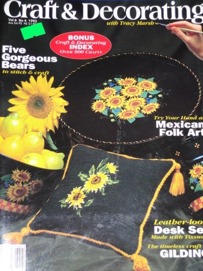 (image for) Craft & Decorating 1993 Volume 6 No4