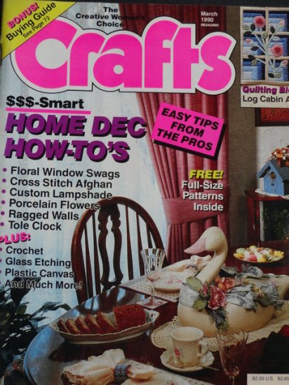 (image for) Crafts March 1990