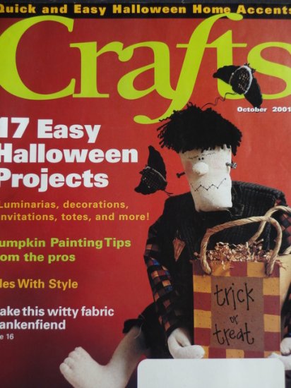 (image for) Crafts October 2001
