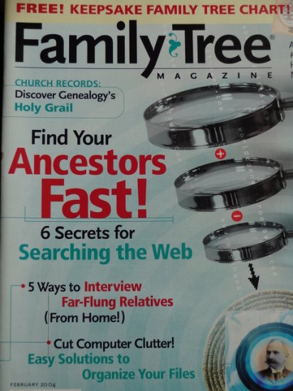(image for) Family Tree Magazine February