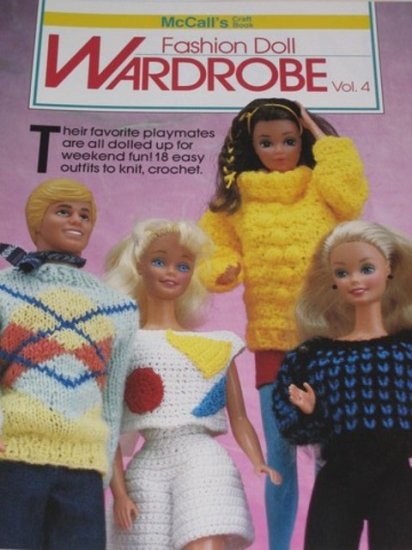 (image for) McCalls Doll Wardrobe Vol 4