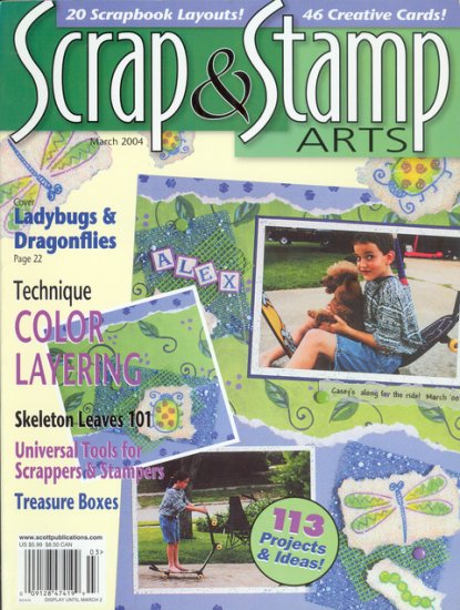 (image for) Scrap & Stamp Arts March 2004