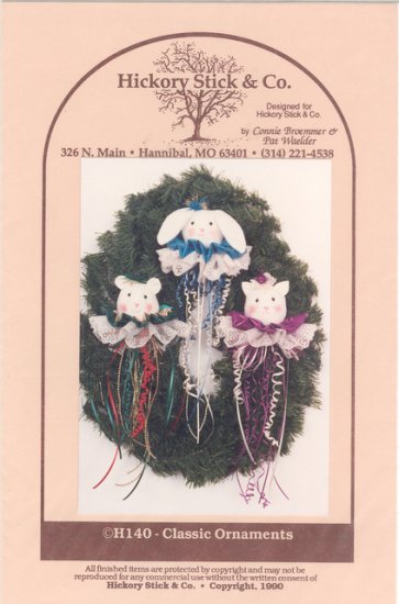 (image for) Hickory Stick Classic Ornaments