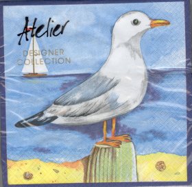 DecoArt Decor Napkin Sea Gull