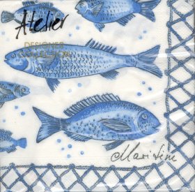 DecoArt Decor Napkin Fish DecoArt Decor Napkin Fish