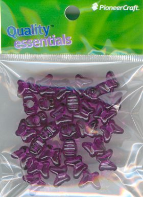 Butterfly Transparent Dark Amethyst 25grams