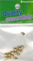 4mm Facet Metallic Gold 25grams