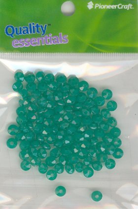 Rondelle Op Dark Green 25grams