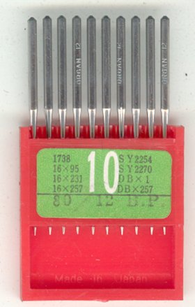 Overlocking Needles 80/12 (Pkt 10)