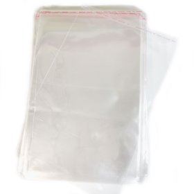 Cello Bag Adhesive 165x230mm (6.5x9)" 500p