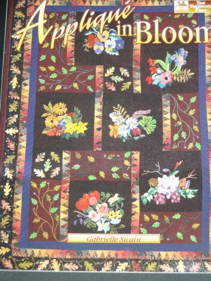 (image for) X Applique in Bloom