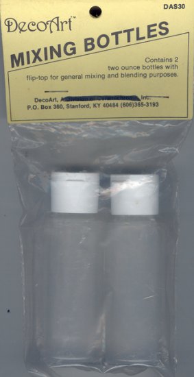 (image for) DecoArt Mixing Bottles