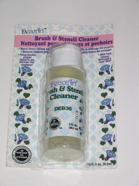 DecoArt Brush and Stencil Cleaner 2oz -carded DecoArt Brush and Stencil Cleaner 2oz -carded