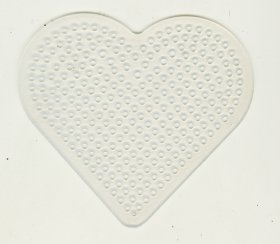 Plastic Mesh Heart 20p