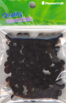 PomPoms 7mm; Black