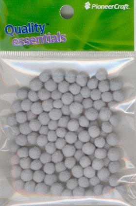 PomPoms 7mm; Gray