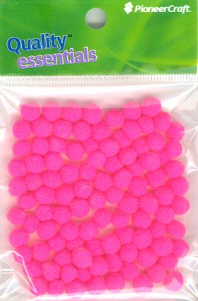 PomPoms 7mm; N-Pink
