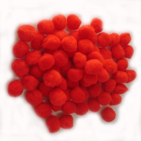 PomPoms 25mm; Red