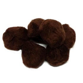 PomPoms 63mm; Brown PomPoms 63mm; Brown