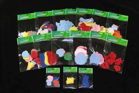 (image for) Set Small Alphabet (Q)10 pack. Size 33x30mm