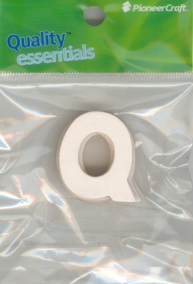Set Small Alphabet (Q)10 pack. Size 33x30mm