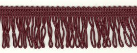 35mm Loop Fringe Wine price per mt