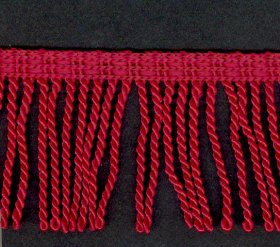 Rayon Bullion 45mm Claret Rayon Bullion 45mm Claret