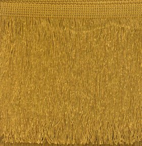 150mm Cut Fringe Old Gold cut length 5.3m 150mm Cut Fringe Old Gold cut length 5.3m