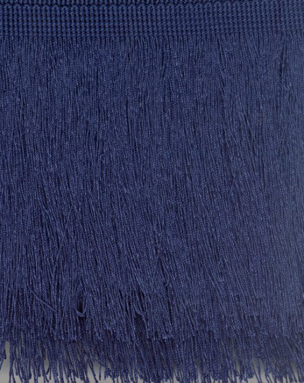 (image for) 150mm Cut Fringe Navy