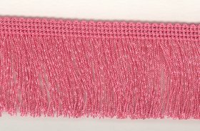 50mm Cut Fringe Hot Pink